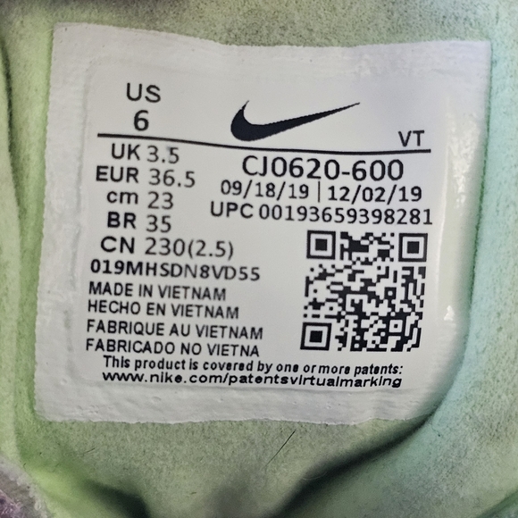 Nike Air Max 270 React SE Multicolor Women’s Size 6 - CJ0620-600 - Picture 16 of 16